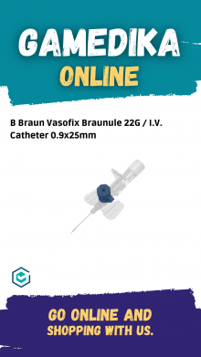 B BRAUN VASOFIX BRAUNULE 22G / I.V. CATHETER 0.9X25MM