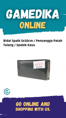 BIDAI SPALK 5X10CM (PENYANGGA PATAH TULANG / SPALEK KAYU)