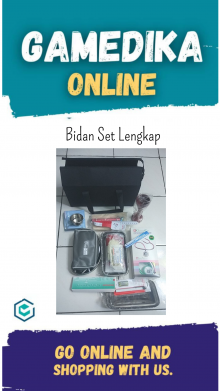 BIDAN KIT ALAT BIDAN (BIDAN SET LENGKAP - 25 SET)