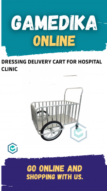 DRESSING DELIVERY CART FOR HOSPITAL CLINIC