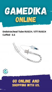 ENDOTRACHEAL TUBE RUSCH (ETT RUSCH CUFFED - 3.5)