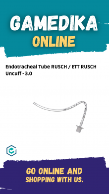 ENDOTRACHEAL TUBE RUSCH (ETT RUSCH UNCUFF - 3.0)