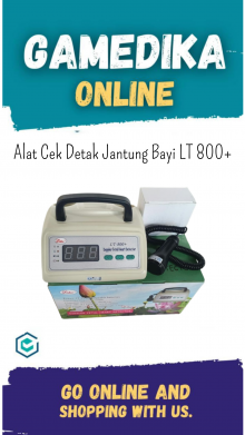 FETAL DOPPLER LOTUS LT 800+  (ALAT CEK DETAK JANTUNG BAYI LT 800+)