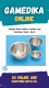 GALIPOT KOM IODINE  (IODINE CUP STAINLESS STEEL - KECIL)