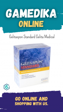 GELITASPON STANDARD GELITA MEDICAL (SPONS PENYERAP CAIRAN GELITA-SPON)