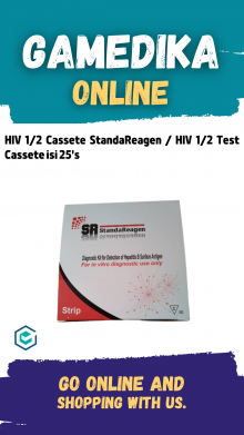 HIV 1/2 CASSETE STANDAREAGEN (HIV 1/2 TEST CASSETE ISI 25'S)