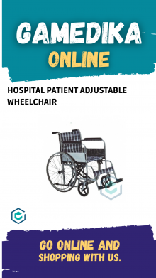 HOSPITAL PATIENT ADJUSTABLE WHEELCHAIR