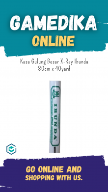 KASA GULUNG BESAR IBUNDA 80CM X 40YARD (KASA GULUNG HIDROFIL 40/80)