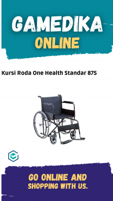 KURSI RODA ONE HEALTH STANDAR 875