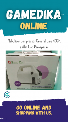 NEBULIZER COMPRESSOR GENERAL CARE 403K (ALAT UAP PERNAPASAN)