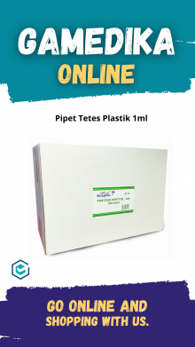 PASTEUR PIPETTE / DROPING PIPETTE 1ML (PIPET TETES PLASTIK 1ML)