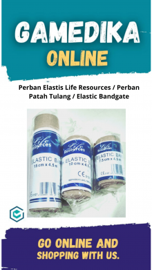 PERBAN ELASTIS LIFE RESOURCES (PERBAN PATAH TULANG / ELASTIC BANDGATE)