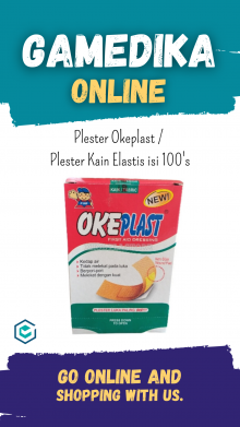 PLESTER OKEPLAST / PLESTER KAIN ELASTIS ISI 100'S