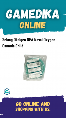 SELANG OKSIGEN GEA NASAL OXYGEN CANNULA CHILD ANAK