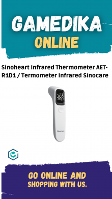 SINOHEART INFRARED THERMOMETER AET-R1D1 / TERMOMETER INFRARED SINOCARE