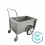 STAINLESS STEEL HOSPITAL DRESSING CART