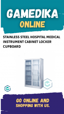 STAINLESS STEEL HOSPITAL MEDICAL INSTRUMENT CABINET LOCKER CUPBOARD