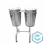 STAINLESS STEEL HOSPITAL WASH BASIN BUCKET STAND