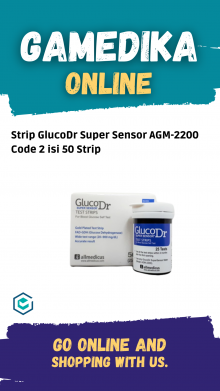 STRIP GLUCODR SUPER SENSOR AGM-2200 CODE 2 ISI 50 STRIP