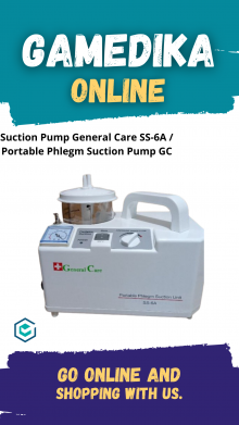 SUCTION PUMP GENERAL CARE SS-6A / PORTABLE PHLEGM SUCTION PUMP GC (Alat Penyedot Dahak )