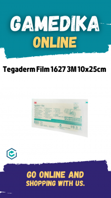 TEGADERM FILM 1627 3M 10X25CM (PLESTER ANTI AIR TEGADERM 1627 3M)