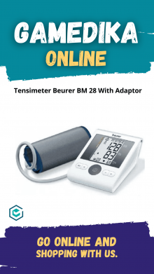 TENSIMETER BEURER BM 28 WITH ADAPTOR (ALAT UKUR TEKANAN DARAH BEURER)