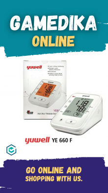 TENSIMETER DIGITAL YUWELL YE660F (ALAT CEK TEKANAN DARAH DIGITAL)