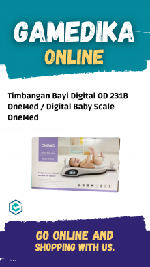 TIMBANGAN BAYI DIGITAL OD 231B ONEMED (DIGITAL BABY SCALE ONEMED)