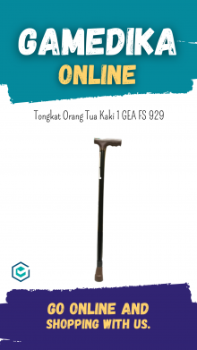 TONGKAT ORANG TUA KAKI 1 GEA FS 929 (TONGKAT BANTU JALAN KAKI 1)