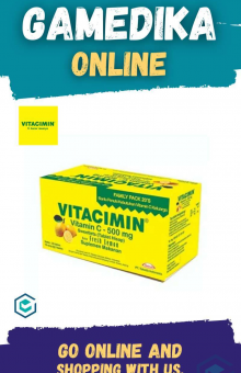 VITACIMIN VITAMIN C - 500MG10 STRIP (VITAMIN C) TERMURAH TERLARIS